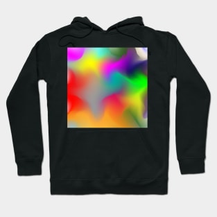 Abstract gradient color pattern Hoodie